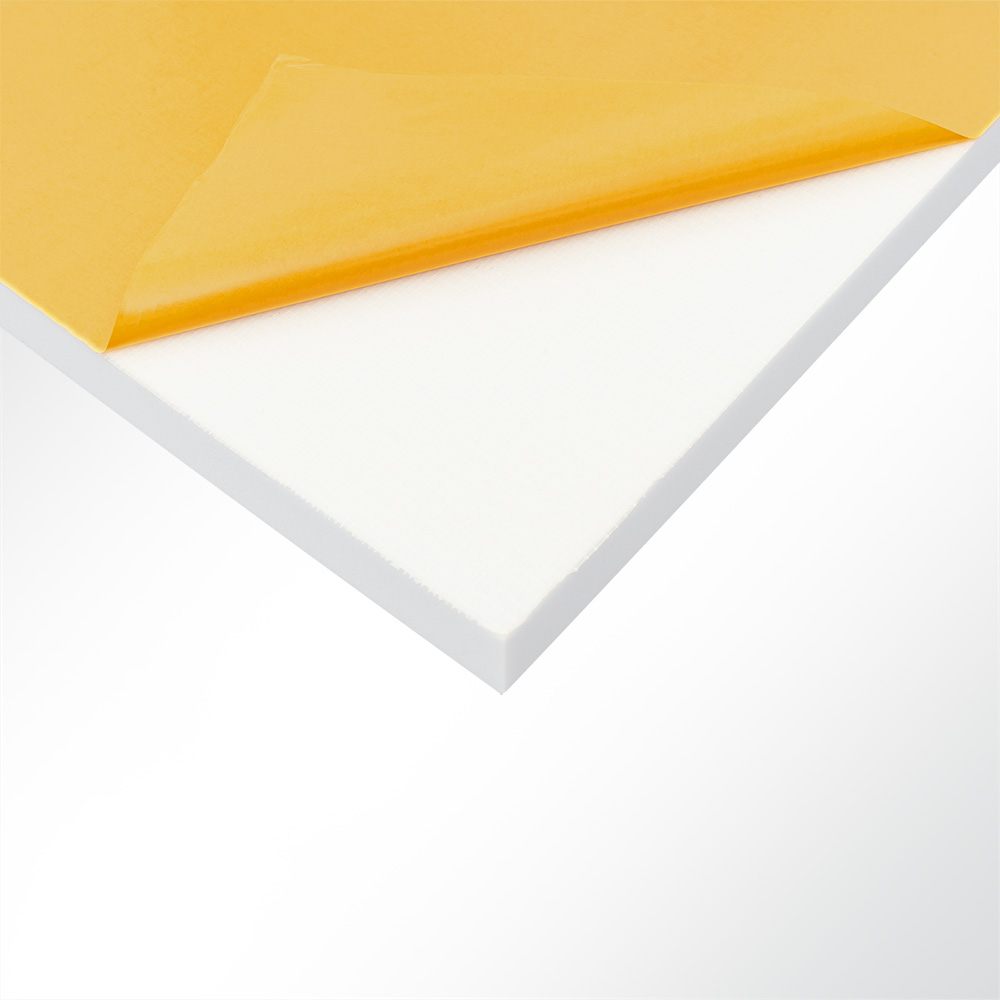 Artikelbild Schallabsorber Basotect® 100x50x7cm weiß selbstklebend 45° Fase Schallschutz Schalldämmung für Wand und Decke