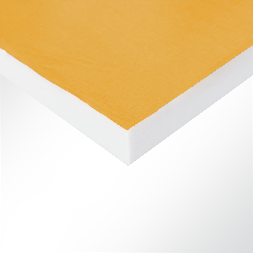Artikelbild Schallabsorber Basotect® 100x50x10cm weiß selbstklebend 45° Fase Schallschutz Schalldämmung für Wand und Decke