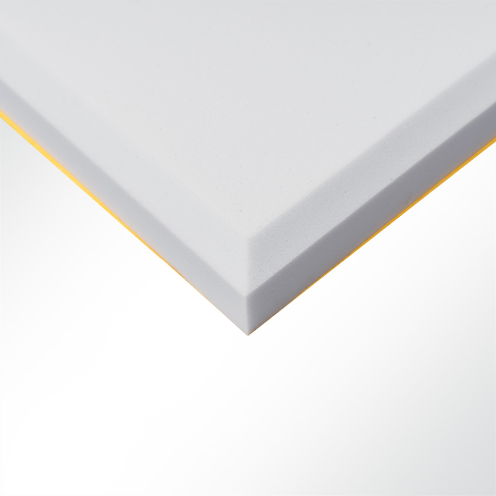 Artikelbild Schallabsorber Basotect® 100x50x7cm hellgrau selbstklebend 45° Fase Schallschutz Schalldämmung für Wand und Decke