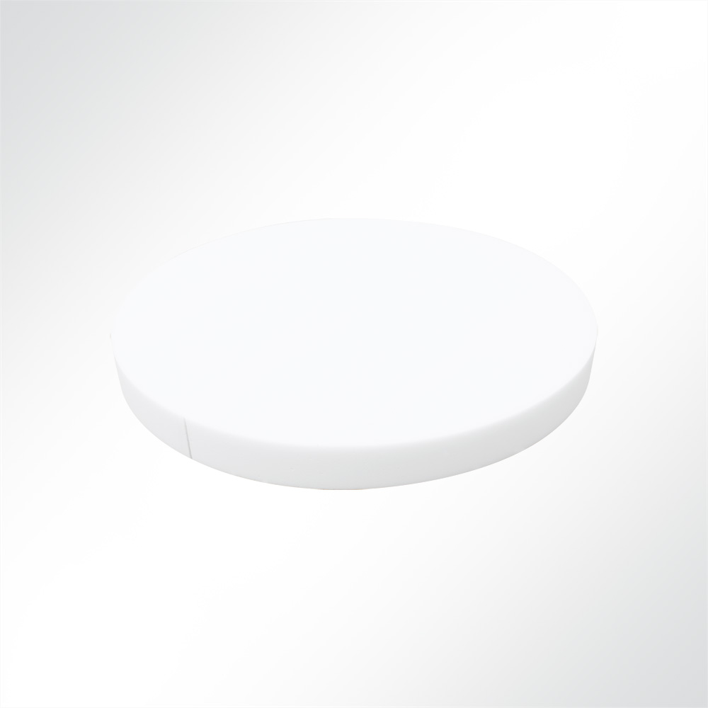 Artikelbild Schallabsorber Kreis aus Basotect wei  100cm Strke 5cm selbstklebend Schallschutz Schalldmmung fr Wand und Decke