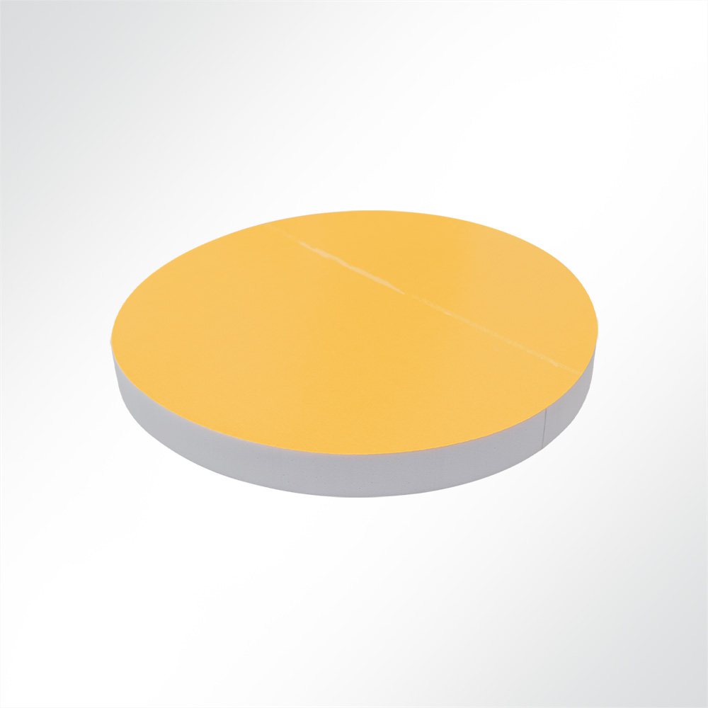 Artikelbild Schallabsorber Kreis aus Basotect hellgrau  100cm Strke 5cm selbstklebend Schallschutz Schalldmmung