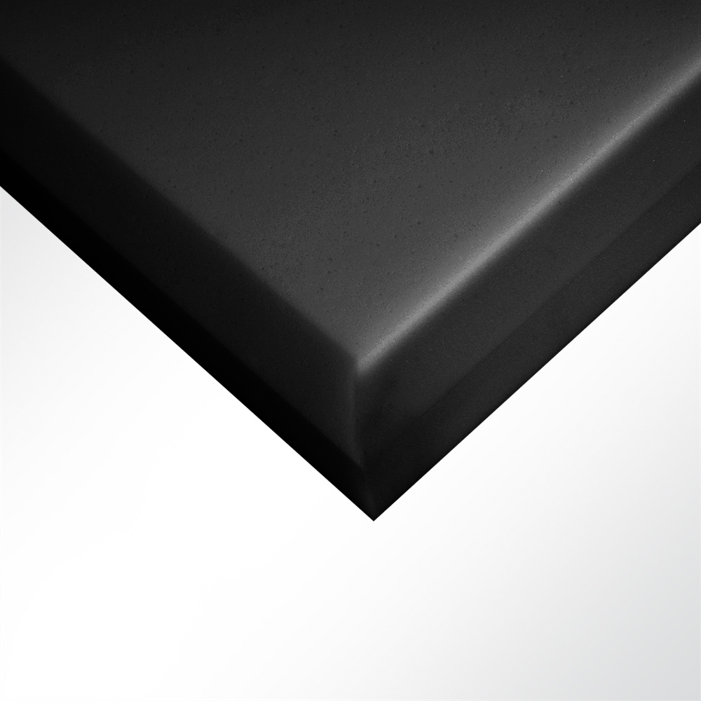 Artikelbild Schallabsorber Basotect® 100x50x5cm schwarz Dark EcoBalanced 45° Fase Schallschutz Schalldämmung Akustikschaumstoff für Wand und Decke