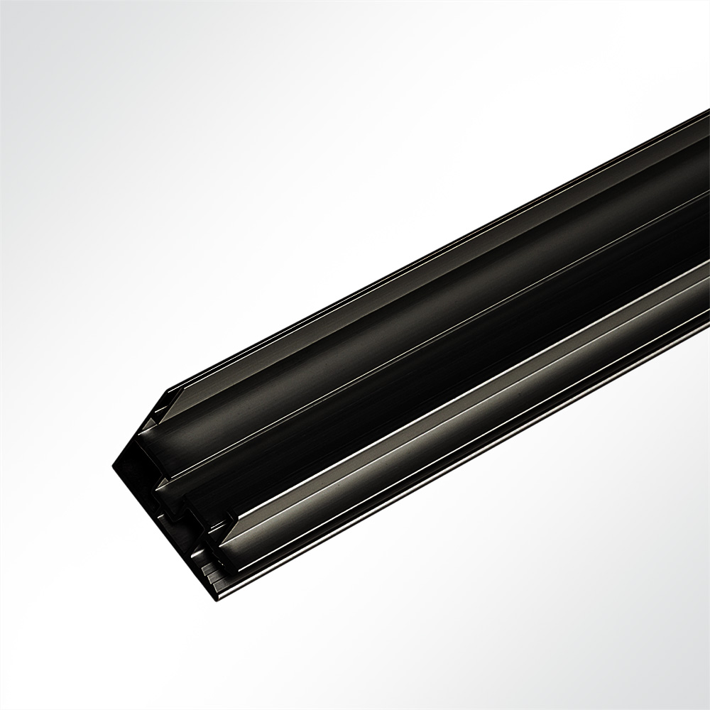 Artikelbild Aluminiumprofil Spannrahmen Akustikbild Länge 313cm schwarz RAL 9005