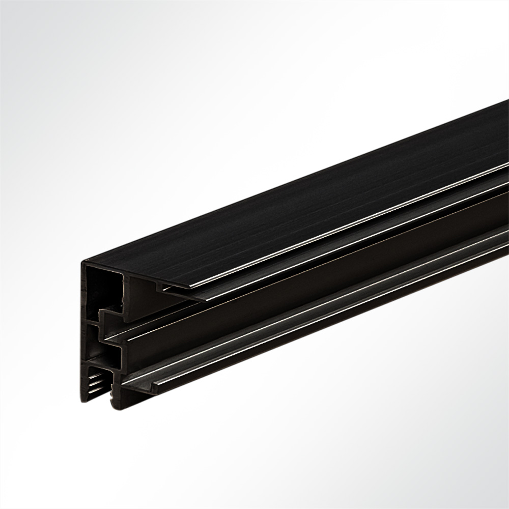 Artikelbild Aluminiumprofil Spannrahmen Akustikbild Länge 313cm schwarz RAL 9005