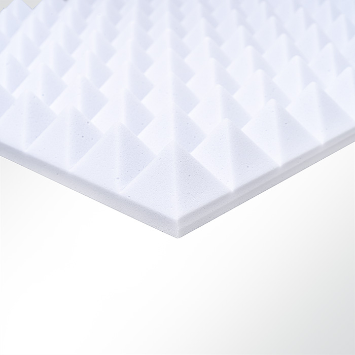 Pyramidenschaumstoff Noppenschaum Basotect B wei