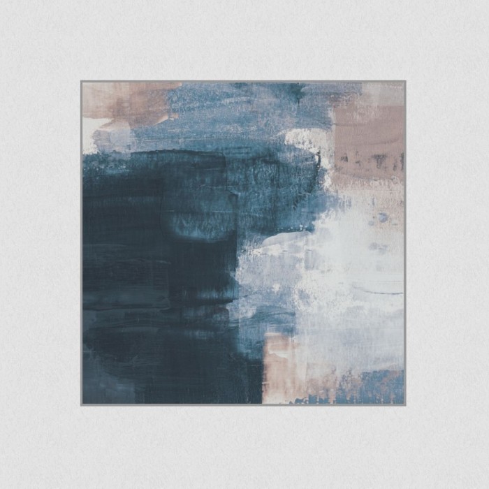 Akustikbild Basotect® Schallabsorber - Ein abstraktes Bild mit Spachteltechnik in vielen Größen