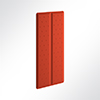 Vorschau Akustikpaneel Quiet Flat Double 60x80cm Orange 0120 Orange 0120