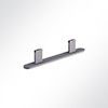 Vorschau QP Akustikpaneel Booth-Mode Fu-Verbinder von 2 Paneelen Schwarz 7016 Grau 7035