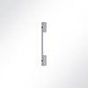 Vorschau QP Akustikpaneel Booth-Mode Wand-Verbinder Endstck Grau 7035 Grau 7035