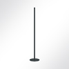 Vorschau QP Akustikpaneel Pole-Mode Stange 4cm Hhe 180cm Fu 34cm Wei 9003 Schwarz 7016