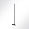 Vorschau QP Akustikpaneel Pole-Mode Stange 4cm Hhe 140cm 1/2 Fu 34cm Wei 9003 Schwarz 7016