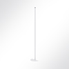 Vorschau QP Akustikpaneel Pole-Mode Stange 4cm Hhe 180cm 1/2 Fu 34cm Grau 7035 Wei 9003