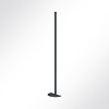 Vorschau QP Akustikpaneel Pole-Mode Stange 4cm Hhe 180cm 1/2 Fuss 34cm Schwarz 7016 Schwarz 7016