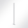 Vorschau QP Akustikpaneel Pole-Mode Stange 4cm Hhe 180cm Fu L: 34cm Wei 9003 Grau 7035