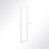 Vorschau QP Akustikpaneel Wall & Ceiling Mode 6 Klammern fr 140cm Double Paneele Grau 7035 Weiss 9003