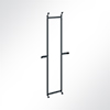 Vorschau QP Akustikpaneel Wall & Ceiling Mode 6 Klammern fr 140cm Double Paneele Schwarz 7016 Schwarz 7016