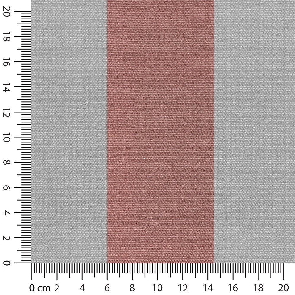Artikelbild Markisenstoff / Tuch teflonbeschichtet wasserabweisend Breite 120cm Streifen (8,5cm) Hellrosa