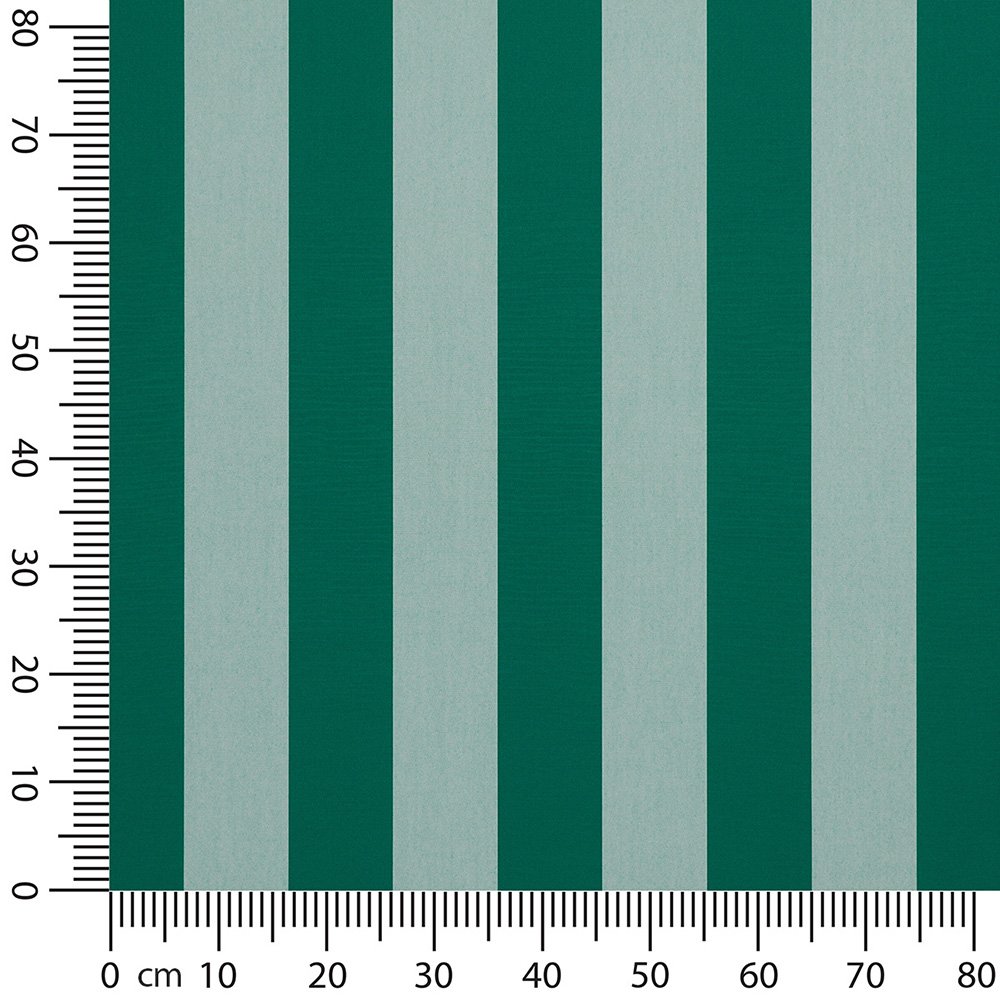 Artikelbild Markisenstoff / Tuch teflonbeschichtet wasserabweisend Breite 120cm Streifen (8,5cm) signalgrn