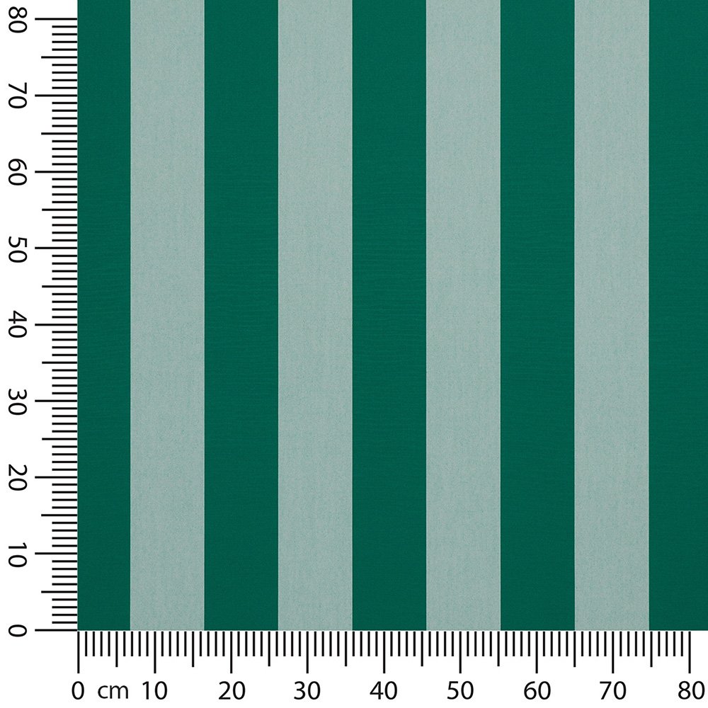 Artikelbild Markisenstoff / Tuch teflonbeschichtet wasserabweisend Breite 120cm Streifen (8,5cm) signalgrn