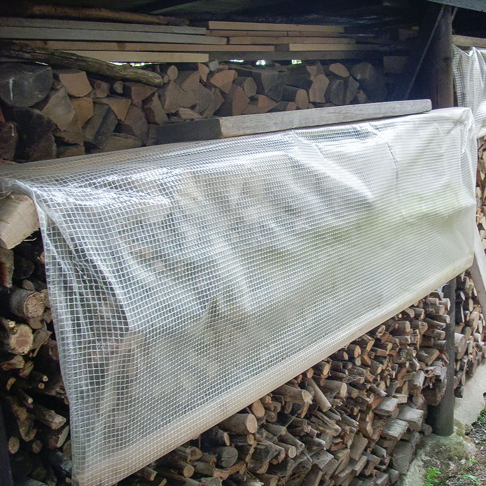 Artikelbild Zelt Fensterfolie mit Trägergewebe Breite 200cm Stärke 0,5mm