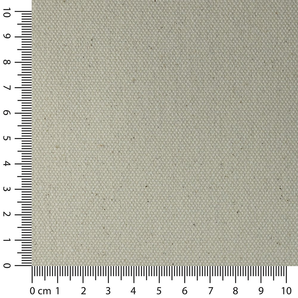 Artikelbild Baumwollzeltstoff Segeltuch fein für Zeltplane 530g/m² Breite 158cm unbehandelt Roh-Weiss