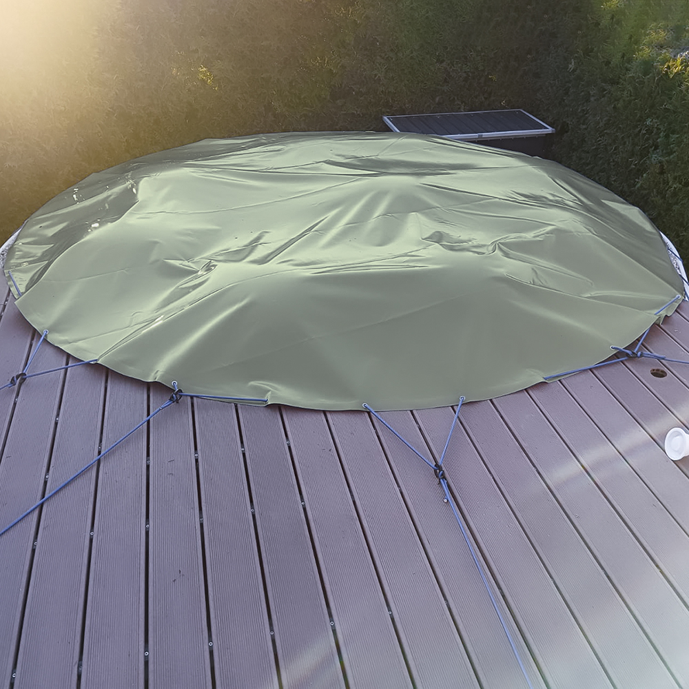 Artikelbild LKW Plane PVC Plane 670 g/m Breite 270 cm RAL 7037 Staubgrau