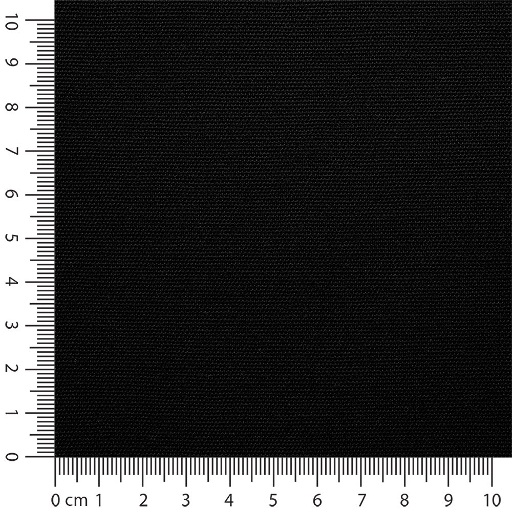 Artikelbild Outdoor Polsterstoff Uni fr Gartenmbel, Kissen Breite 160cm 240g/m Schwarz