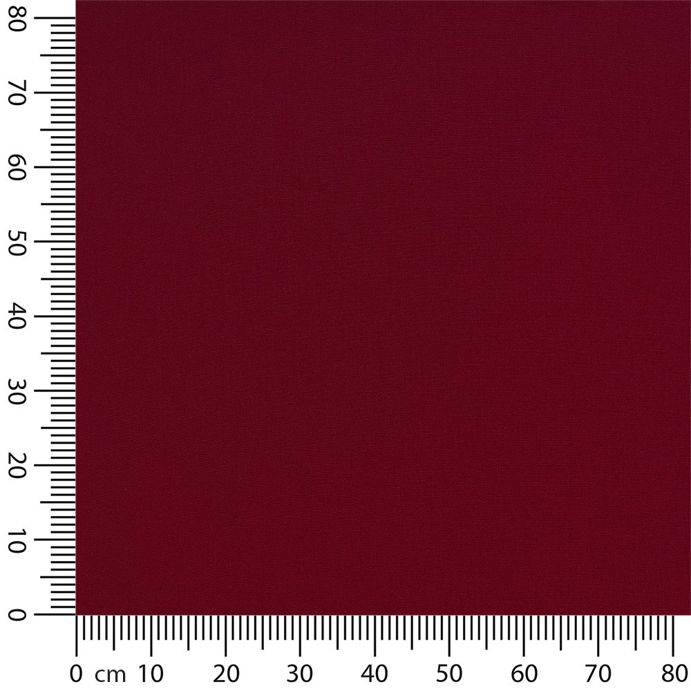 Artikelbild Outdoor Polsterstoff Uni fr Gartenmbel, Kissen Breite 160cm 240g/m Dunkelrot