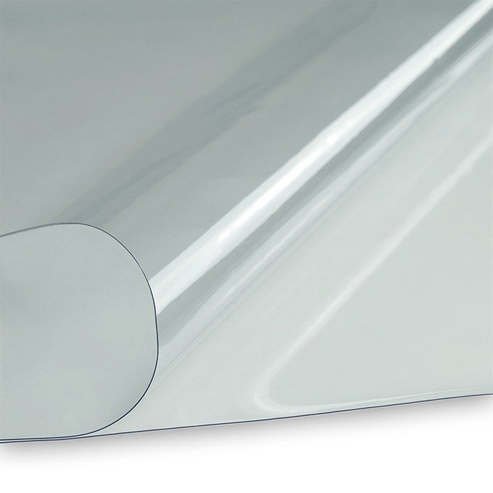 Zeltfensterfolie Klarsichtfolie PVC Formstabil Breite 140cm Stärke 0,5mm