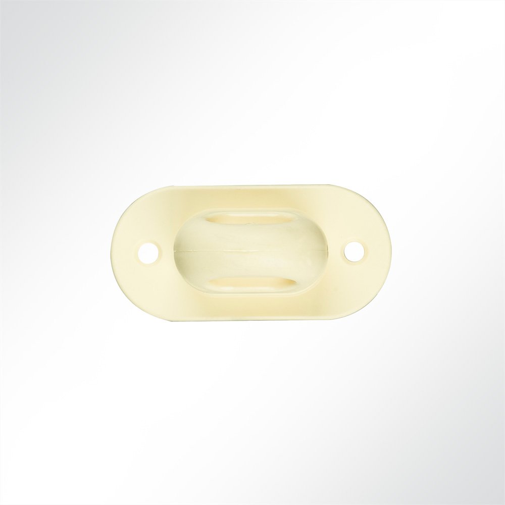 Artikelbild Drehverschlu Nylon 70x34x13mm elfenbein RAL 1015