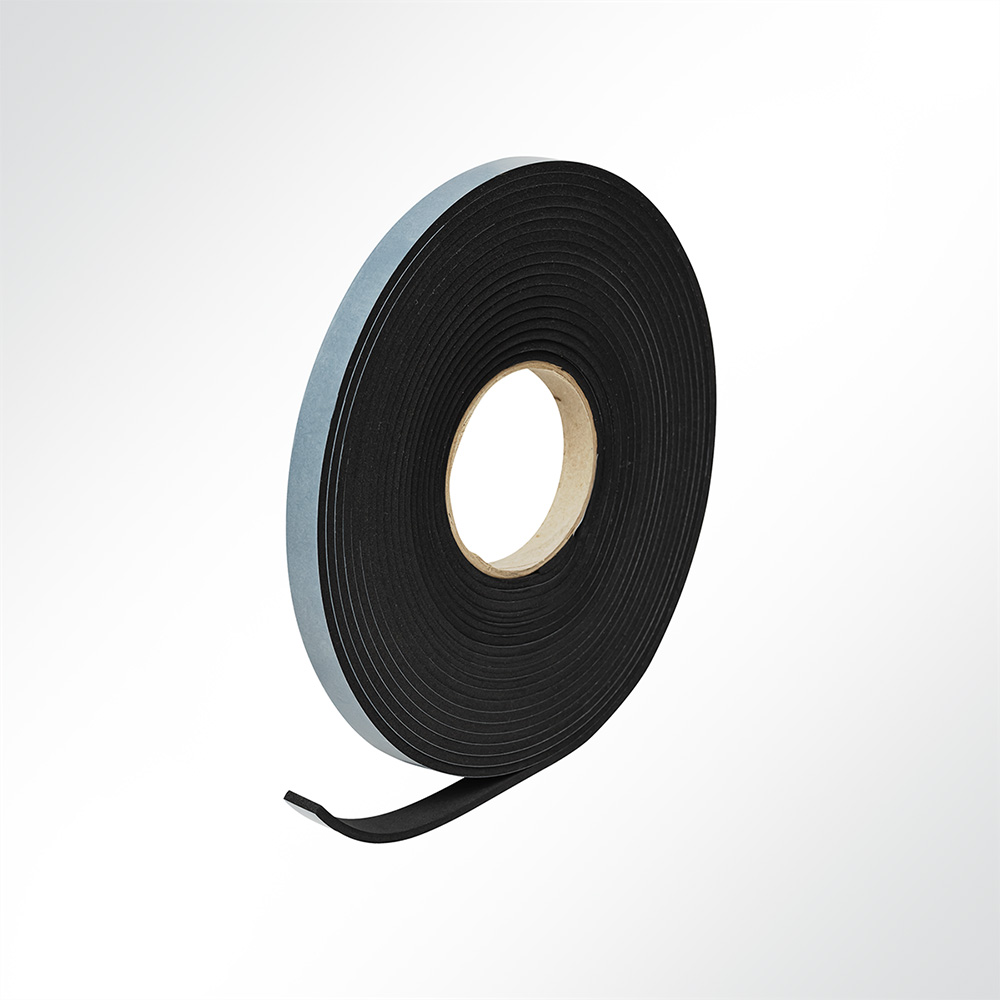 Artikelbild EPDM Zellkautschuk Dichtungsband einseitig selbstklebend Lnge 10 Meter Dicke 4mm Breite 15mm