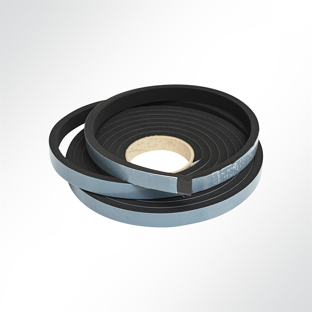 Artikelbild EPDM Zellkautschuk Dichtungsband einseitig selbstklebend Lnge 5 Meter Dicke 10mm Breite 20mm