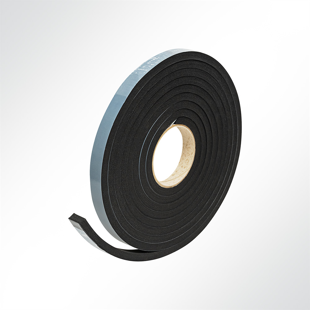 Artikelbild EPDM Zellkautschuk Dichtungsband einseitig selbstklebend Lnge 5 Meter Dicke 10mm Breite 20mm