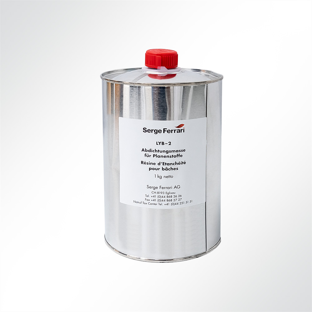 Artikelbild Serge Ferrari Stamoid LYB2 Nahtabdichter Dichtungsmasse fr Planenstoffe transparent 1000ml
