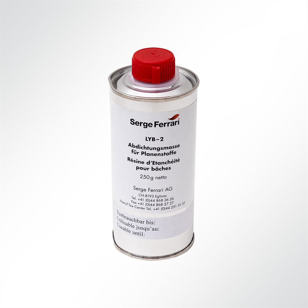 Artikelbild Serge Ferrari Stamoid LYB2 Nahtabdichter Dichtungsmasse fr Planenstoffe transparent 250ml