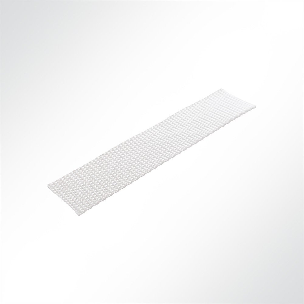 Artikelbild Gurtband Polypropylen (PP) 25 mm breit, 1,2mm stark, 240 Kg, wei
