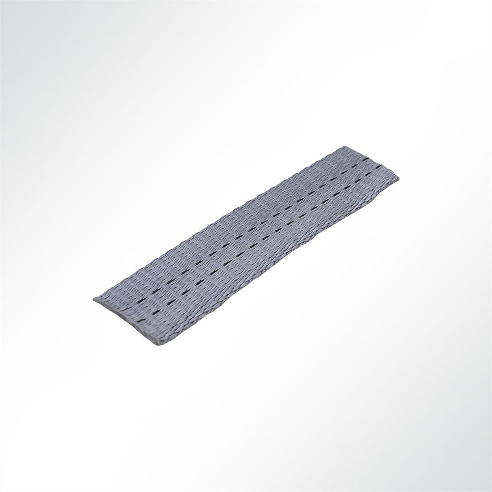 Artikelbild Gurtband Polyester (PES), 35 mm breit, 2 mm stark, 3200 Kg, grau