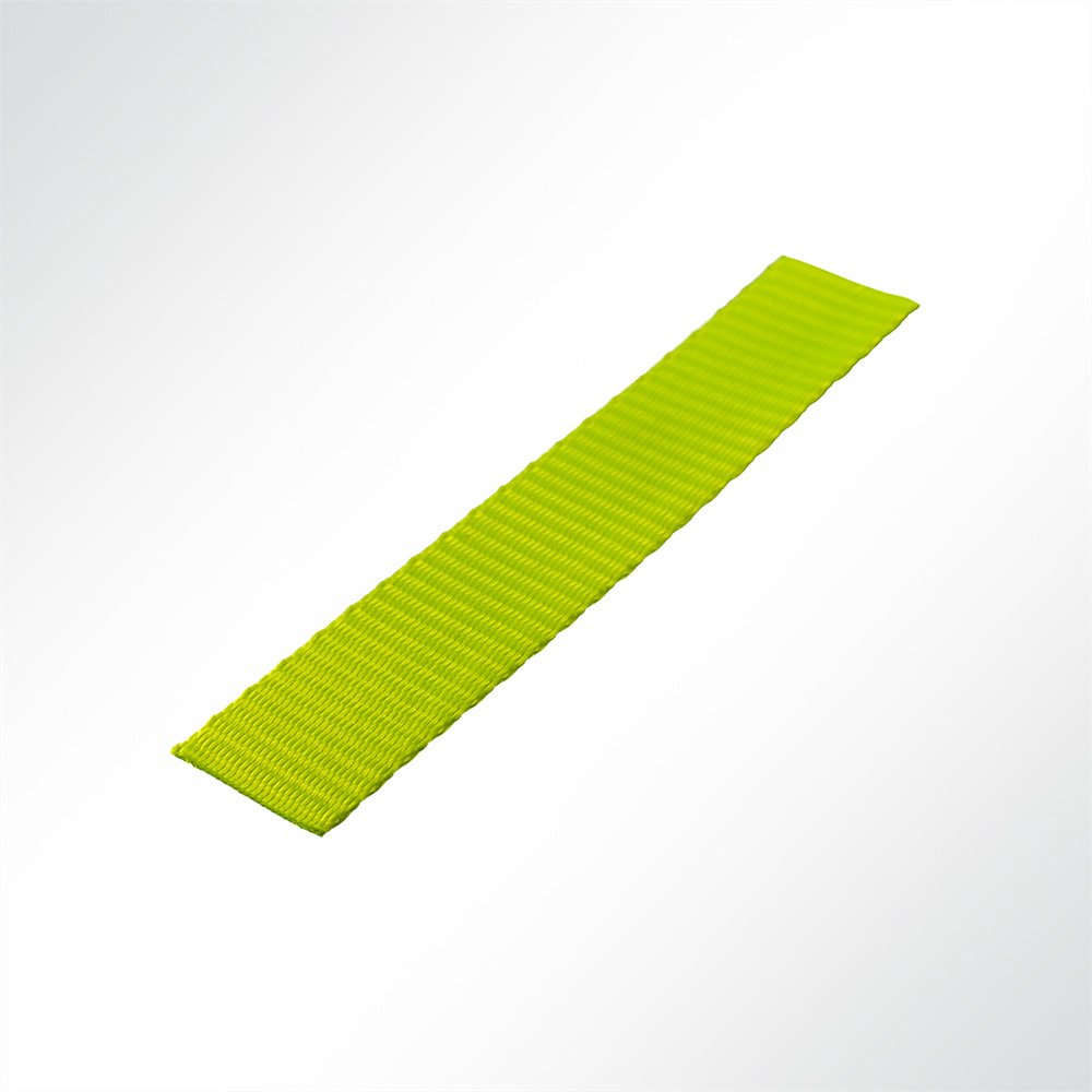 Artikelbild Neon Gurtband Polyester (PES) 25mm breit, 1mm stark, 1200 Kg