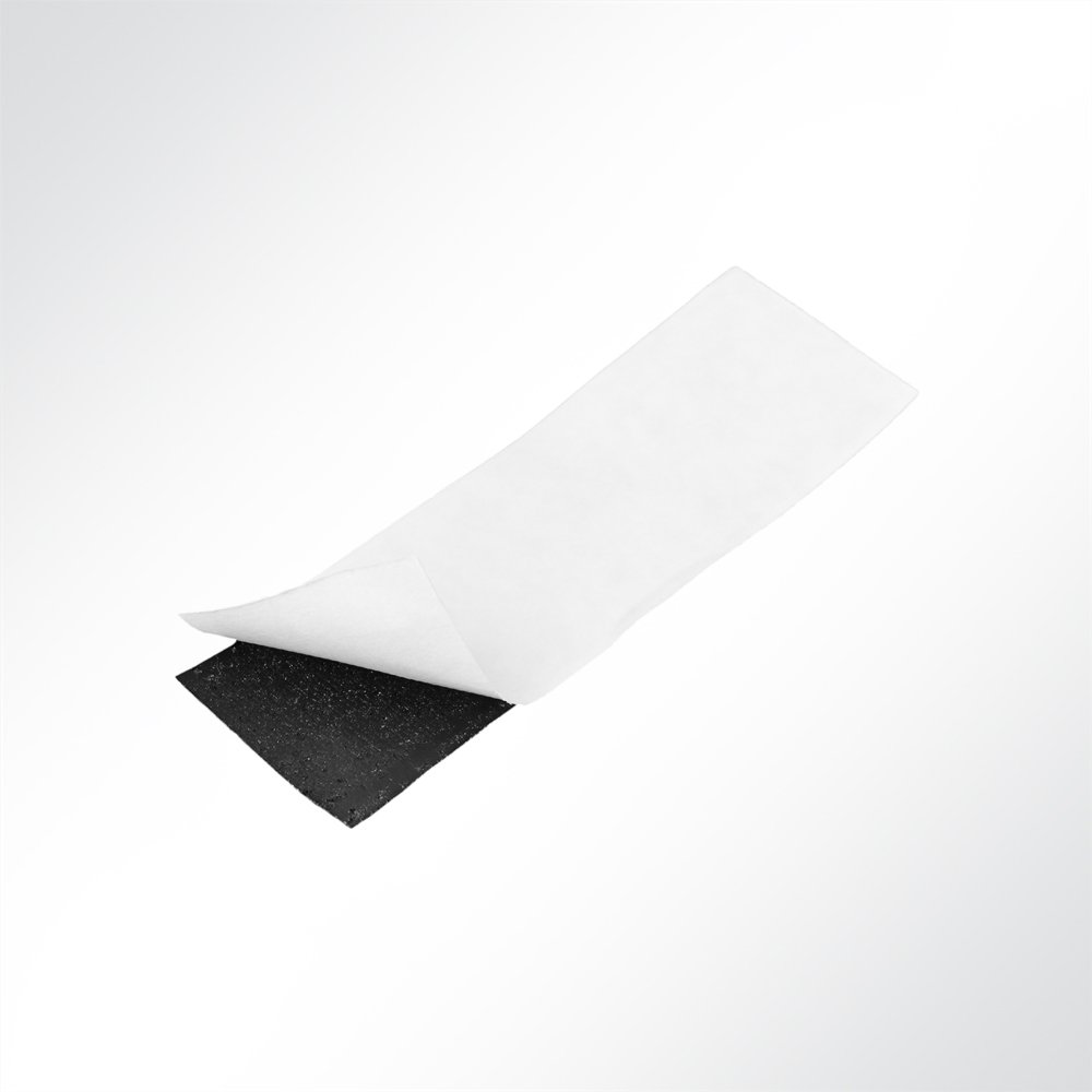 Artikelbild Klettband Hakenband selbstklebend Hotmelt schwarz, Breite 20mm