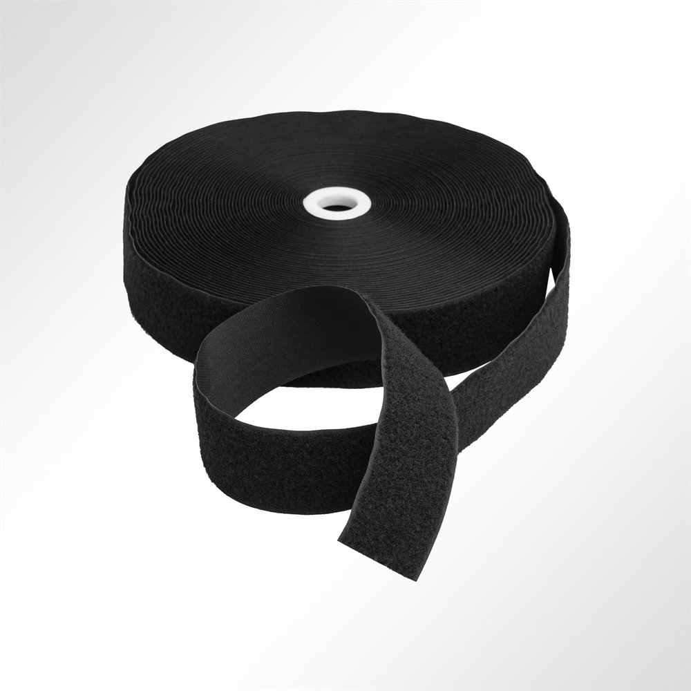 Artikelbild Klettband zum Nhen - Flauschband 20mm schwarz