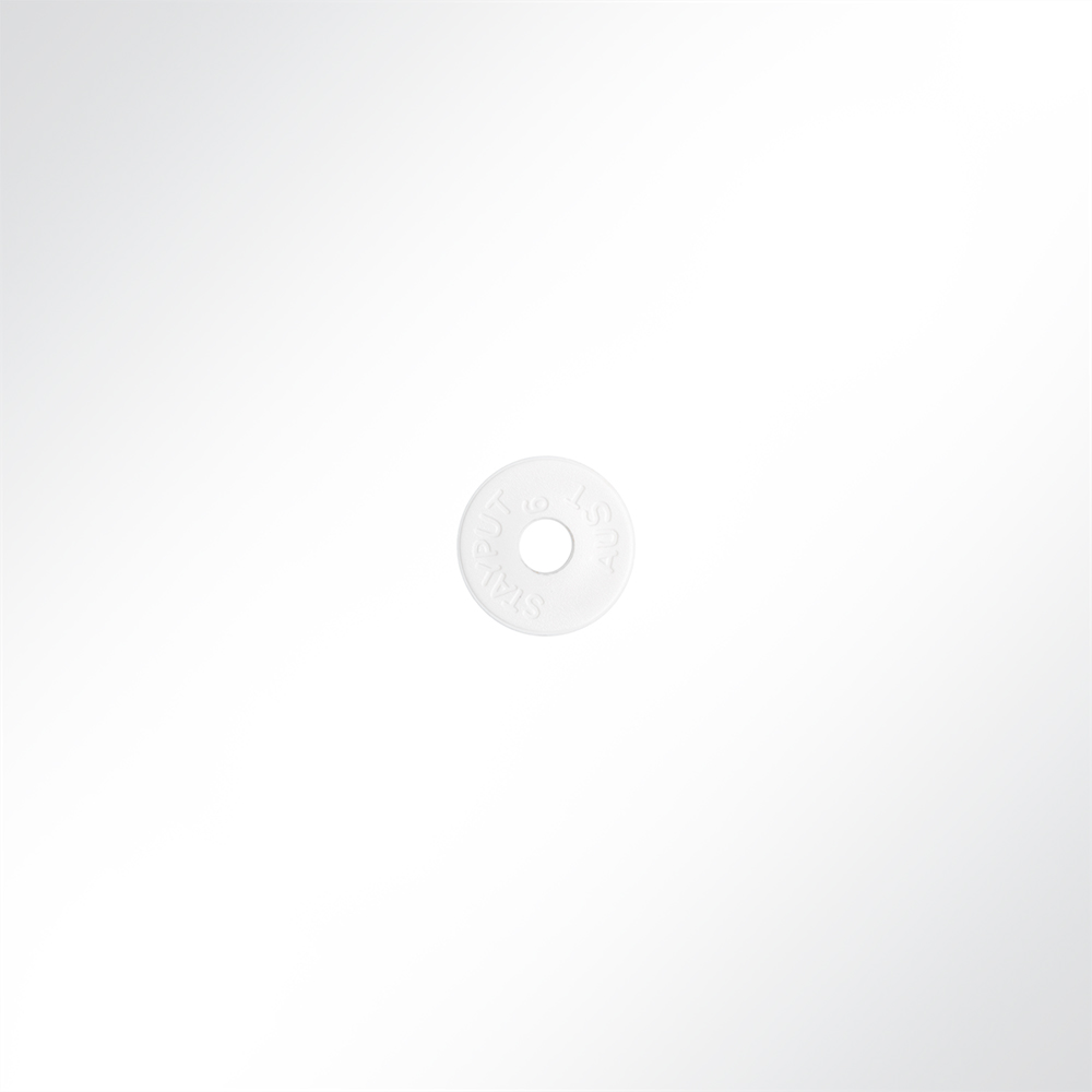 Artikelbild Knopf fr Clip wei