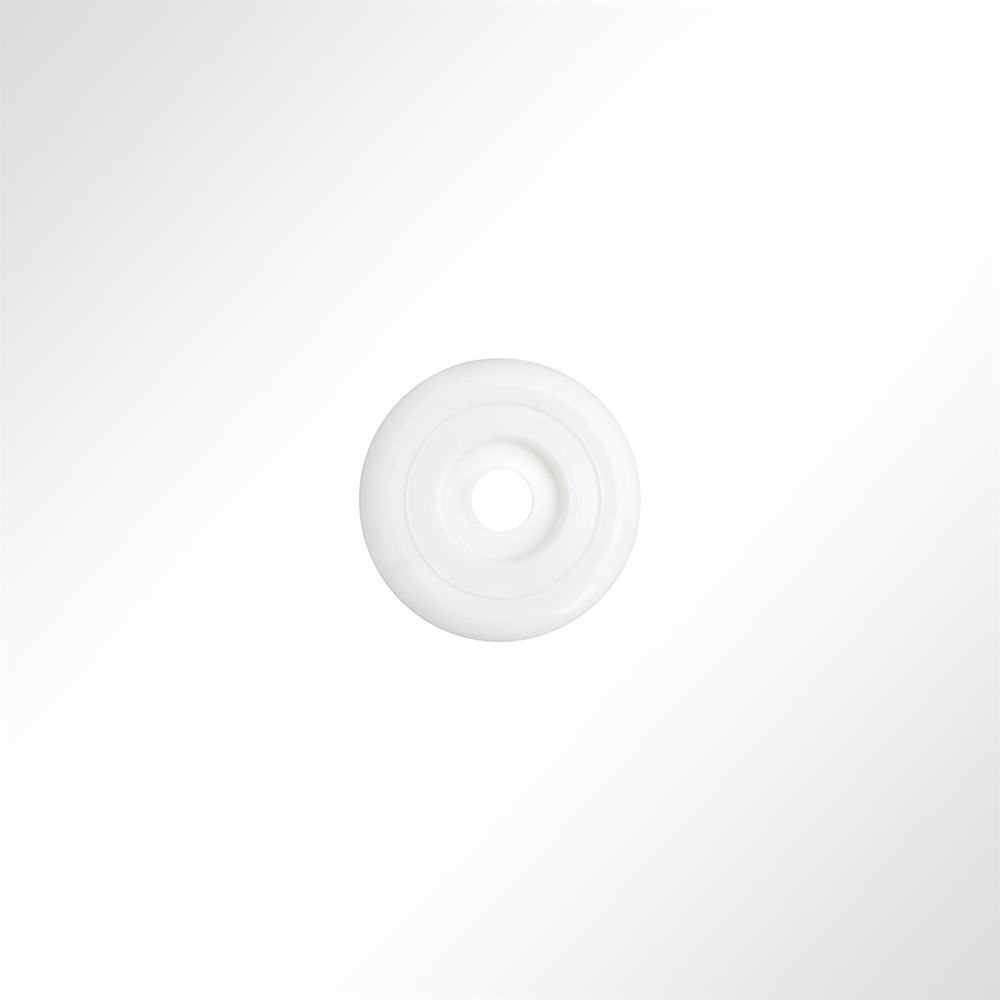 Artikelbild Persenningknöpfe rund weiß 12mm