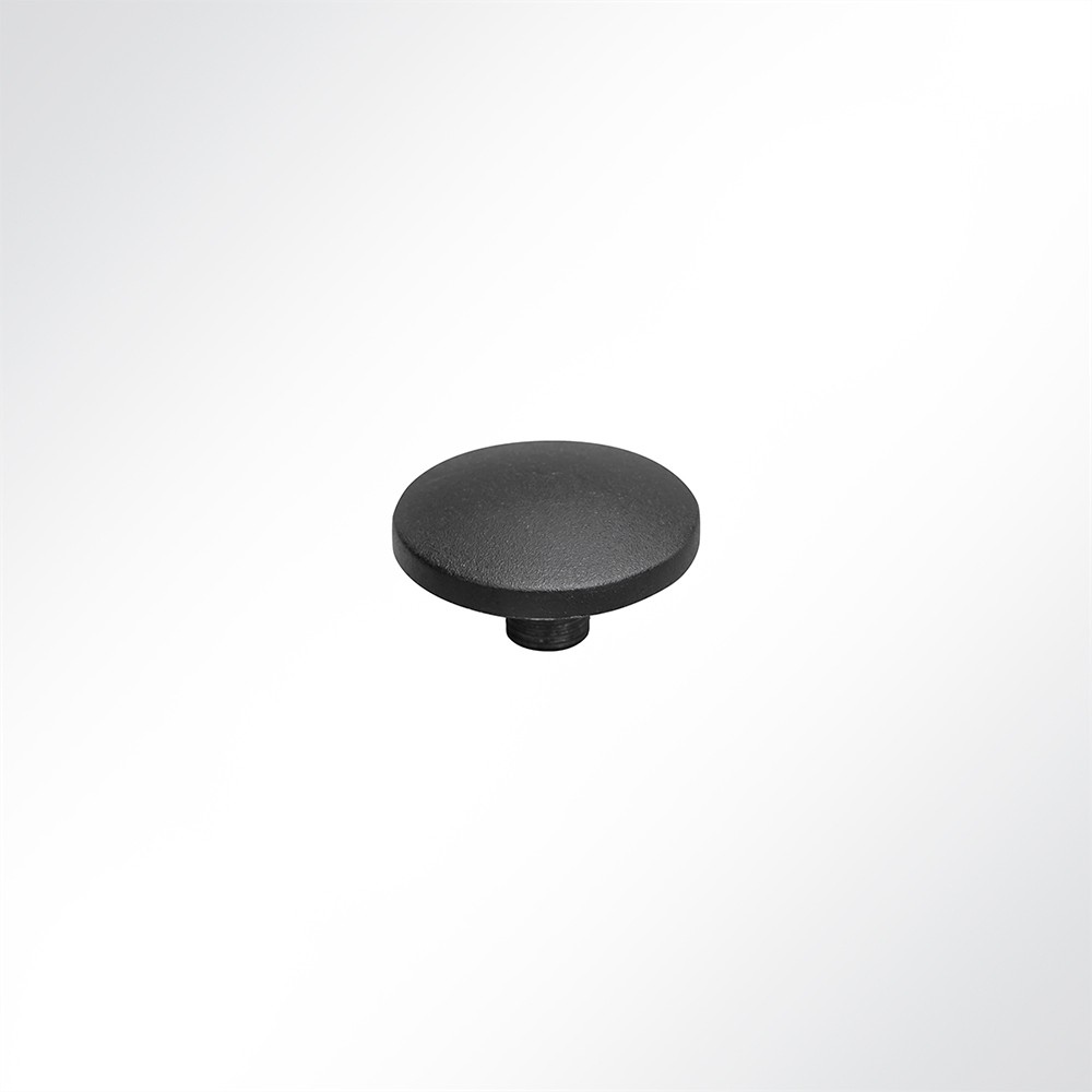 Artikelbild Druckknopf Nylon Kappe schwarz