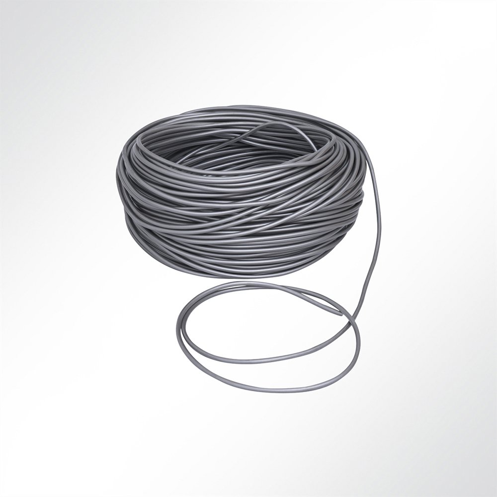Artikelbild Gummi Planenseil grau 8mm