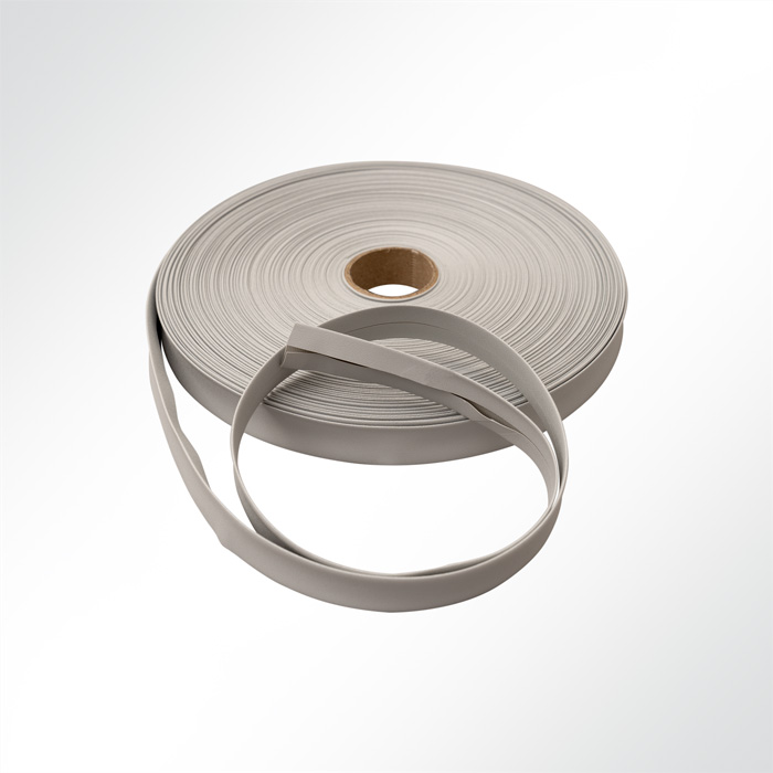 Stamoid Edge PVC-beschichtetes Einfassband grau 25mm