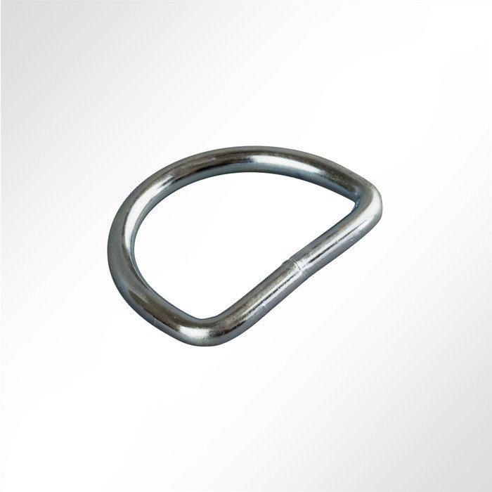 D-Ringe Halbrundring Stahldraht 40x30x5mm