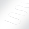 Vorschau Zink-Drahtband Duschvorhang Beschwerer 14g/m VE 1m weiss