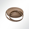 Vorschau Stamoid Edge PVC-beschichtetes Einfassband taupe 20mm wste