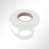 Vorschau Einfassband Polyester beidseitig PVC beschichtet B1 Breite 20mm Grau weiss 8100