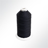 Vorschau Solbond - bondierter Polyester Spezialnähfaden No./Tkt. 10, 1000m, weiss 111 schwarzblau